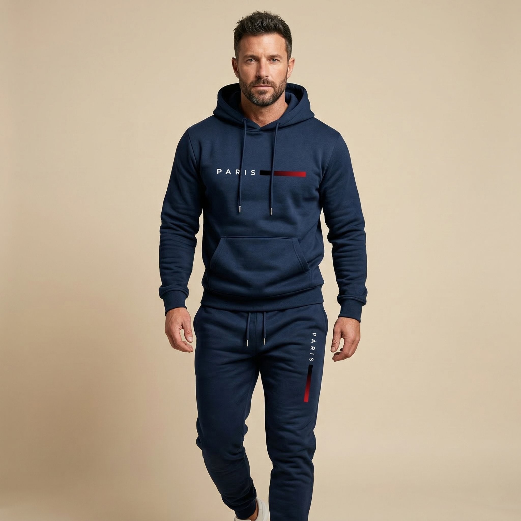 (BUY 1 GET 2) Parisian Nightfall Tracksuit Set